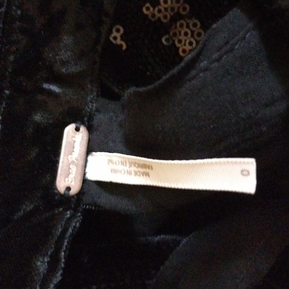 Free People Black Sequin Backless Cocktail Dress - Picture 2 of 4